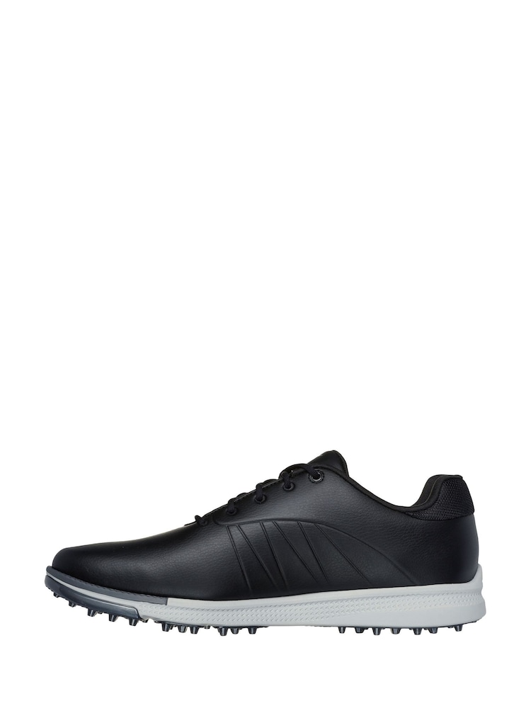Черный - Мужские туфли Skechers Go Golf Tempo Grip Flex - Изображение 2 из 5 Черный - Мужские туфли Skechers Go Golf Tempo Grip Flex - Изображение 2 из 5