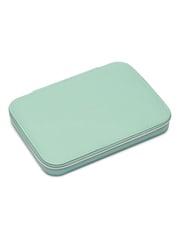 Estella Bartlett Green Spearmint Saffiano long Jewellery Box - Image 2 of 3
