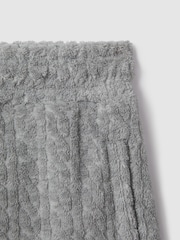 Reiss Soft Grey Fletcher Towelling Drawstring Shorts - Image 3 of 3