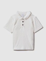 Reiss polo srajca iz frotirja Reiss Iggy - Slika 2 iz 4