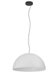 Eglo Black Gaetano 1 Large Steel Dome Pendant Ceiling Light - Image 4 of 5