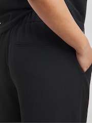 Simply Be Black Culotte Workwear Trousers - Image 4 of 4