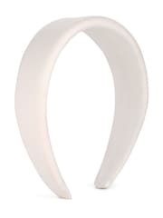 Jon Richard Silver Bridal Satin Headband - Image 1 of 1