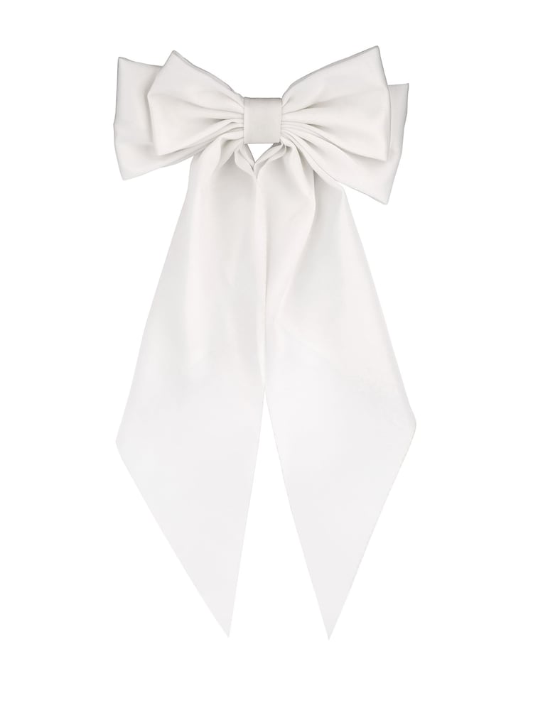 Jon Richard White Satin Bow - Image 2 of 3