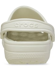Crocs Off White Adults Classic Clogs - Image 2 of 7