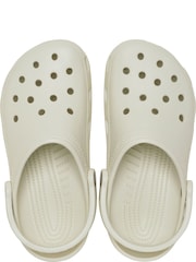 Crocs Off White Adults Classic Clogs - Image 3 of 7