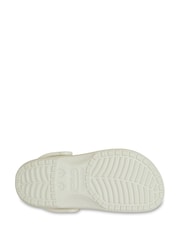 Crocs Off White Adults Classic Clogs - Image 4 of 7