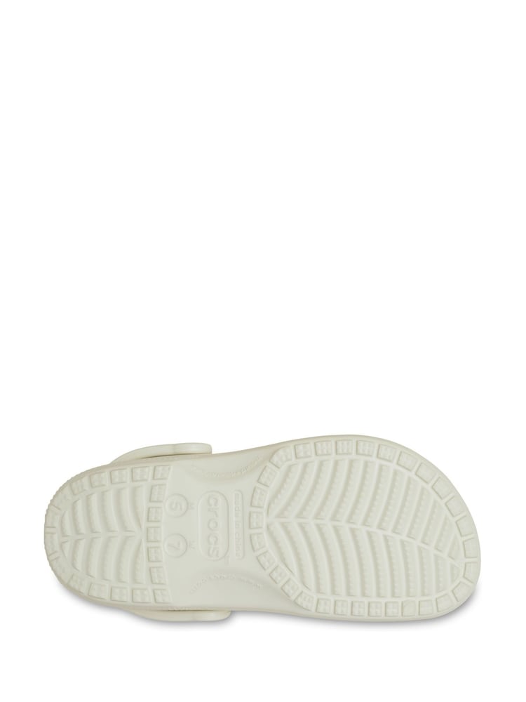 Crocs Off White Adults Classic Clogs - Image 4 of 7