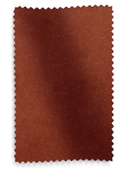 Soft Velvet Rust Brown Sawyer Wooden Accent Chair - Image 10 of 10
