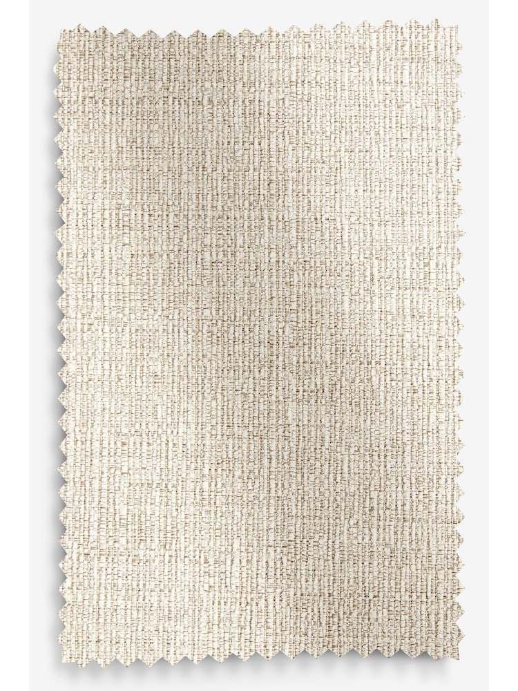 Black Frame Tweedy Plain Light Natural Reuben Curved Wooden Rattan Accent Chair - Image 10 of 10