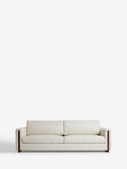 Smart Boucle Oyster Natural Selena 3 Seater Sofa - Image 3 of 9
