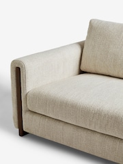 Smart Boucle Oyster Natural Selena 3 Seater Sofa - Image 8 of 9