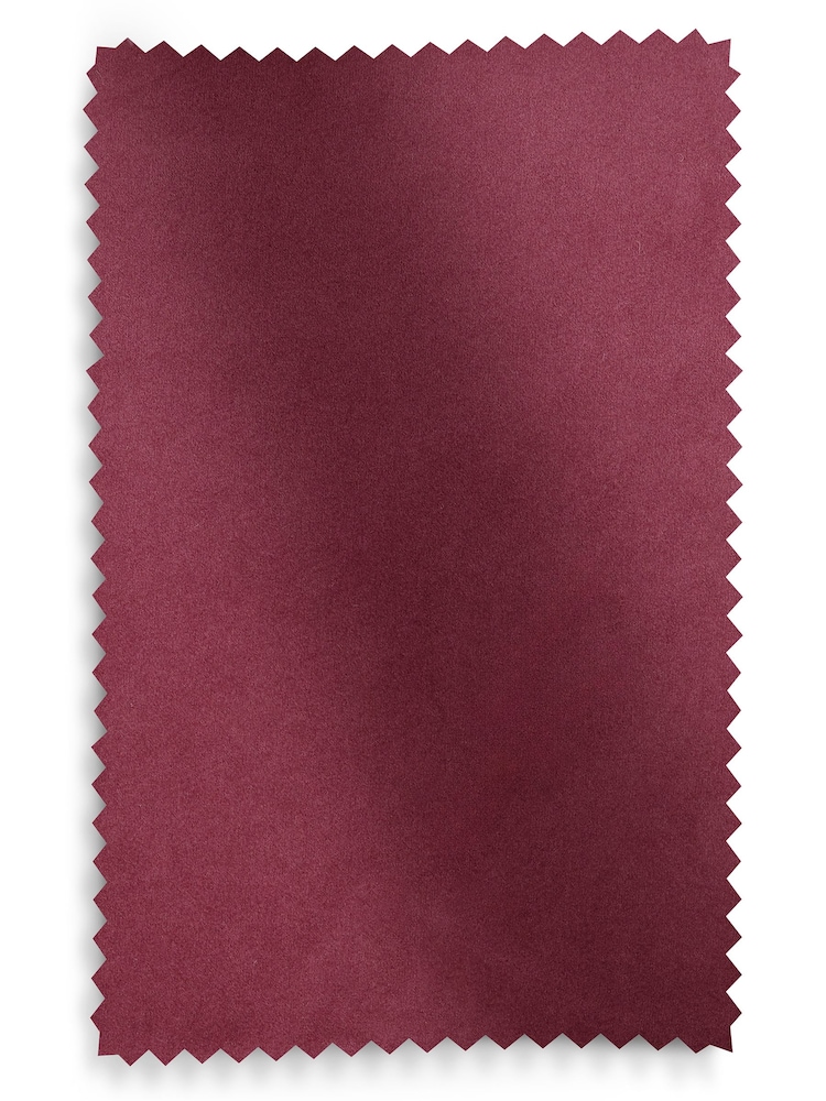 Bronx Frame Soft Velvet Cranberry Red Turner Wooden Accent Chair - Image 12 of 12