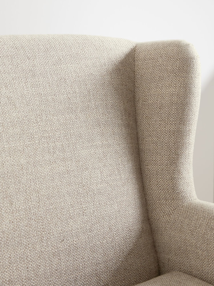 Chunky Weave Mid Natural Sherlock 2 Seater Sofa - Image 10 of 10