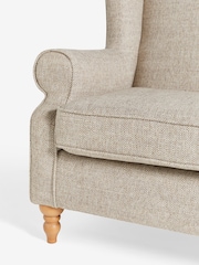 Chunky Weave Mid Natural Sherlock 2 Seater Sofa - Image 9 of 10