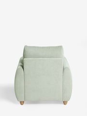 Fine Chenille Mint Green Lennox Arm Chair - Image 8 of 10