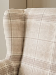 Versatile Check Light Natural Sherlock Small Sofa - Image 4 of 10