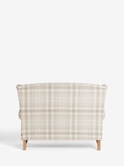 Versatile Check Light Natural Sherlock Small Sofa - Image 8 of 10