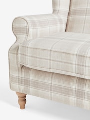 Versatile Check Light Natural Sherlock Small Sofa - Image 9 of 10