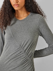Hush Grey Frankie Gather Maxi Dress - Image 2 of 5