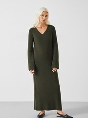 Hush Green 100% Cotton Uralla Jumper Dress - Image 1 of 5