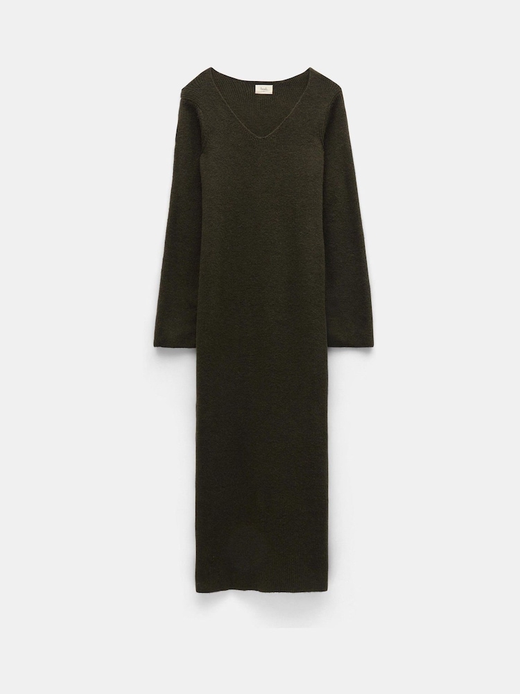 Hush Green 100% Cotton Uralla Jumper Dress - Image 5 of 5