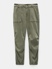 Grün - Hush Riley Cargohose mit Waschung - Bild 5 von 5