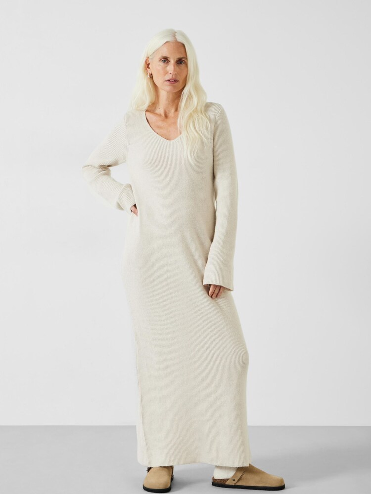 Hush Natural Uralla Knitted Dress - Image 1 of 5