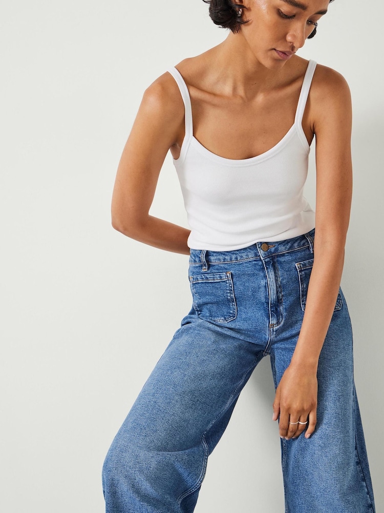 Hush Blue Rowan Flared Jeans - Image 3 of 5