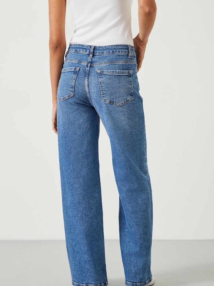 Hush Blue Rowan Flared Jeans - Image 4 of 5
