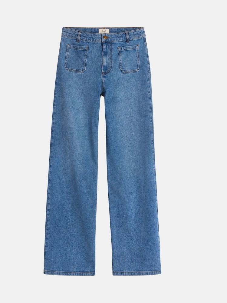 Hush Blue Rowan Flared Jeans - Image 5 of 5