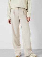 Hush Cream Tabitha Twill Trousers - Image 1 of 5