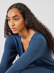 Hush Blue 100% Cotton Uralla Jumper Dress - Image 4 of 5
