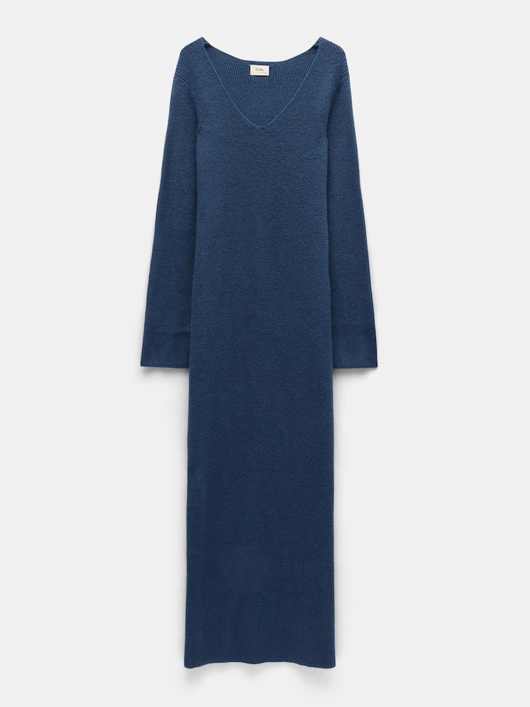 Hush Blue 100% Cotton Uralla Jumper Dress - Image 5 of 5