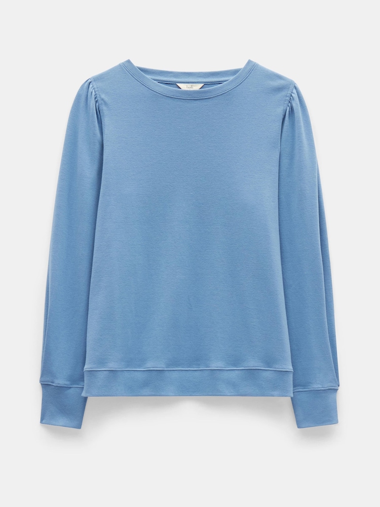 Hush Emily Manche bouffante 100% Cottton Sweat-shirt - Image 5 of 5