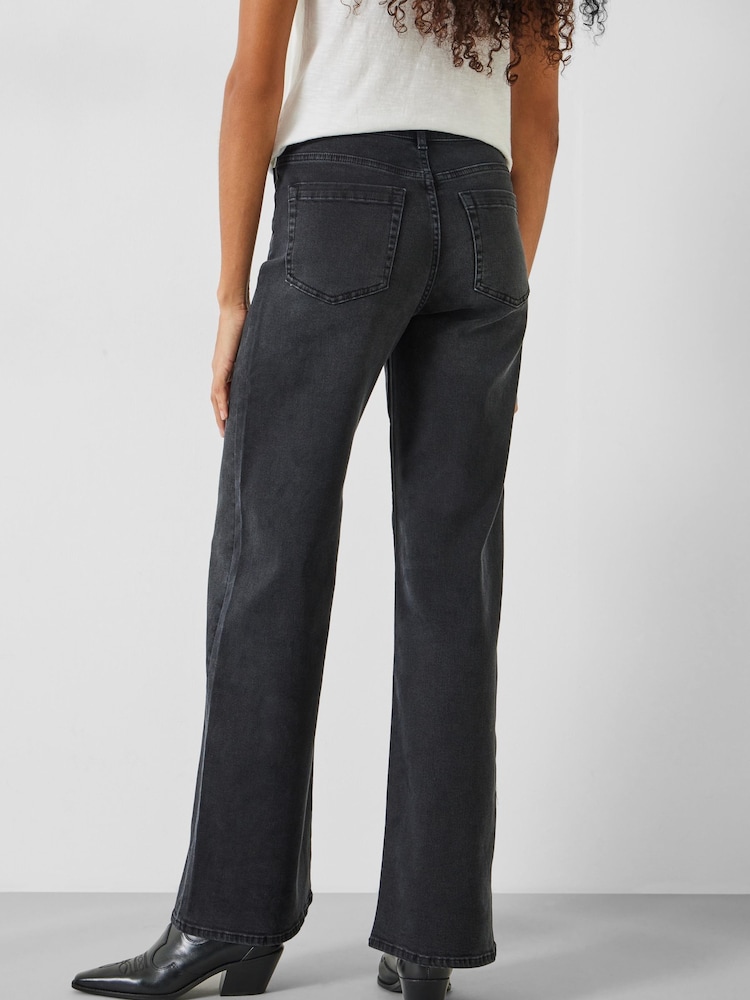 Hush Black Rowan Flared Jeans - Image 2 of 5
