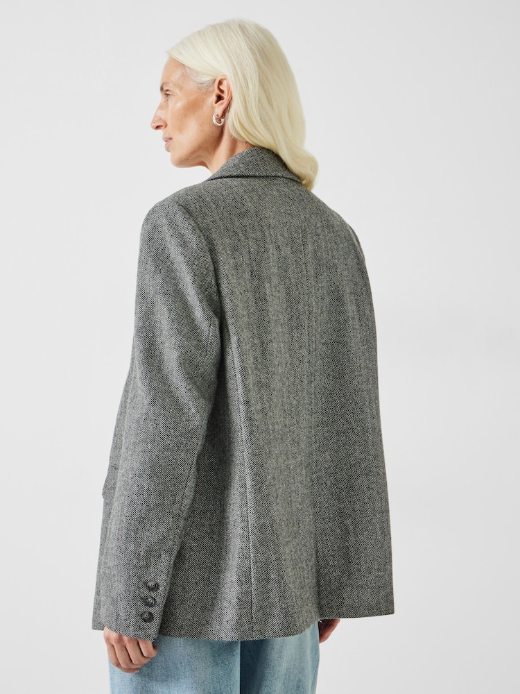 Hush Maeve Blazer mit Fischgrätenmuster - Bild 2 von 5