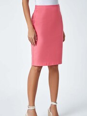 Roman Pull-On Stretch Pencil Skirt - Bild 1 von 5