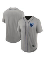 Fanatics Grey MLB New York Yankees Animal Foundations FootBall Shirt - Image 1 of 3