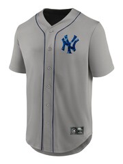 Fanatics Grey MLB New York Yankees Animal Foundations FootBall Shirt - Image 2 of 3
