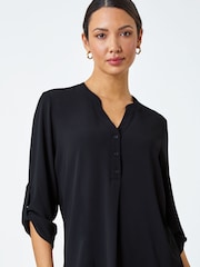 Roman Longline Tunic Stretch Blouse - Image 4 of 5