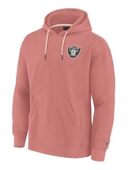 Fanatics Sweat à capuche en polaire à enfiler en polaire NFL Las Vegas Raiders rose - Image 2 of 3