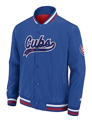 Fanatics Blue Chicago Cubs Sateen Jacket - Image 3 of 3