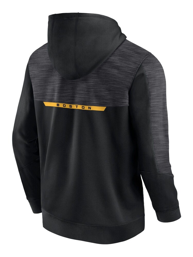 Fanatics Boston Bruins Pullover Black Fleece Hoodie - Image 3 of 3