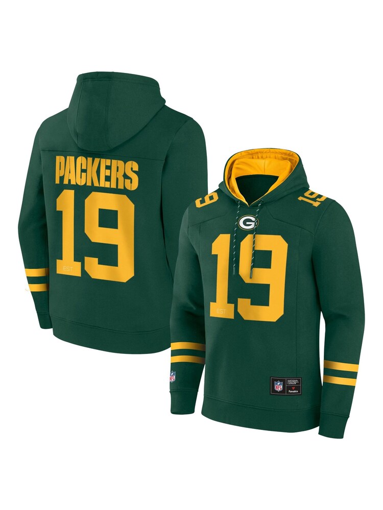 Fanatics Green Bay Packers Foundations Pullover Hoodie - Image 1 of 3
