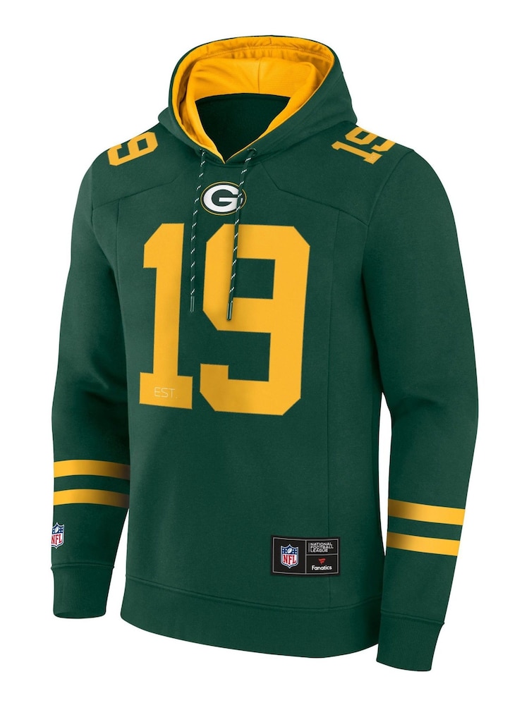Fanatics Green Bay Packers Foundations Pullover Hoodie - Image 2 of 3