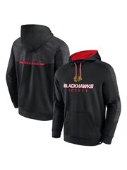 Fanatics NHL Chicago Blackhawks Pullover Fleece Black Hoodie - Image 1 of 3