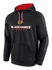 Fanatics NHL Chicago Blackhawks Pullover Fleece Black Hoodie - Image 2 of 3
