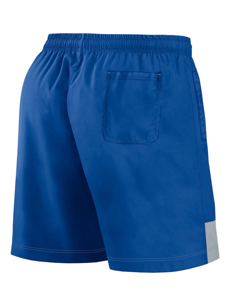 Fanatics Blue Chicago Cubs Woven Swim Shorts - Image 3 of 3