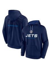 Sweat à capuche en polaire à enfiler Fanatics bleu NHL Winnipeg Jets - Image 1 de 3